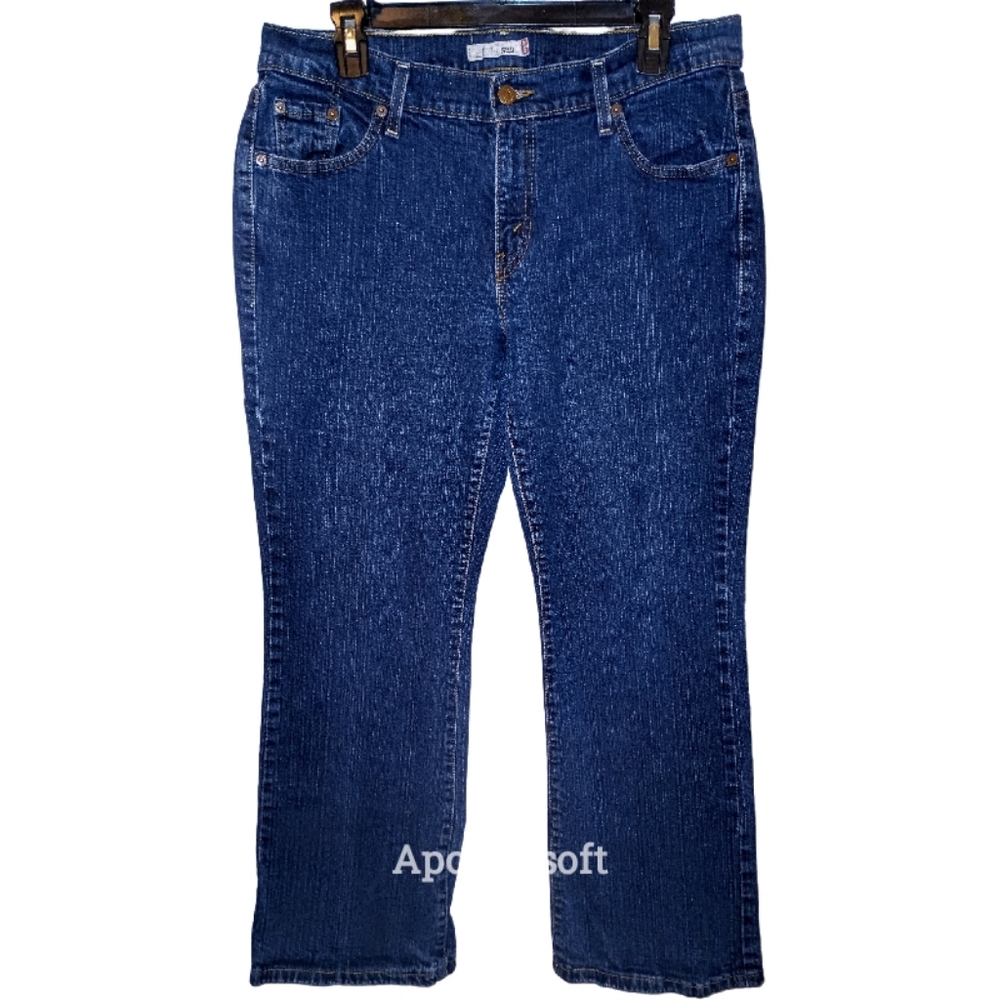 Women's Levi's 529 Dark Wash 14P M